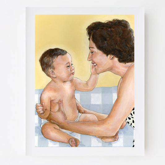 In This Moment With You Original Painting