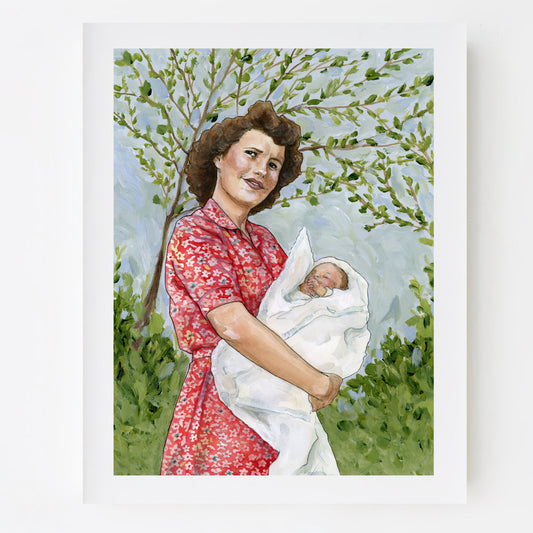 A Mother’s Thoughts Original Painting